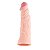 Capa Peniana Com Textura 18,6 4,0cm Sexy Import - Bege - Imagem 2