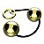Bolas Tailandesas Ben-wa Metal Hard - Dourado - Imagem 2