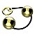 Bolas Tailandesas Ben-wa Metal Hard - Dourado - Imagem 1