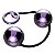 Bolas Tailandesas Ben-wa Metal Hard - Lilas - Imagem 1
