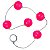 Bolinha Tailandesa G Em Acrílico Com Corda Em Silicone êxtase - Pink - Imagem 1