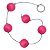 Bolinha Tailandesa M Em Acrílico Com Corda Em Silicone êxtase - Rosa - Imagem 2