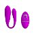 Vibrador Aldrich Para Casal 12 Modos De Vibração Sexy Import - Roxo - Imagem 1