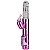 Vibrador Rotativo Vai E Vem Com Estimulador Coelho Sexy Import - Roxo - Imagem 2