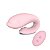 Vibrador De Casal Golfinho Recarregável Com Controle Winter Rtc - Rosa - Imagem 1