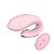 Vibrador De Casal Golfinho Recarregável Com Controle Winter Rtc - Rosa - Imagem 2