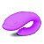 Vibrador De Casal Golfinho Recarregável Winter S-hande - Roxo - Imagem 1