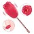 Rosa Estimuladora Com Simulador De Língua Succubus S-hande Sexy Import - Vermelho - Imagem 2