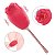 Rosa Estimuladora Com Simulador De Língua Succubus S-hande Sexy Import - Vermelho - Imagem 1