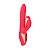 Vibrador Ponto G E Clitóris Vai E Vem 3 Modos De Vibração Sexy Import - Vermelho - Imagem 2