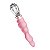 Vibrador Recarregável C/ Base De Vidro Sexy Import - Rosa - Imagem 2