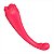 Vibrador Ponto G E Clitóris Asap Rosa S-hande Sexy Import - Vermelho - Imagem 2