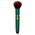 Vibrador De Ponto G Blush Pro Formato De Pincel Maquiagem Sexy Import - Verde - Imagem 2