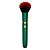 Vibrador De Ponto G Blush Pro Formato De Pincel Maquiagem Sexy Import - Verde - Imagem 1