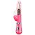 Vibrador Rotativo De Coelho a Pilha Sexy Import - Rosa - Imagem 2