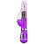 Vibrador Rotativo De Coelho a Pilha Sexy Import - Roxo - Imagem 1