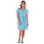 Robe Listrado Em Meia Malha Victory - Azul - P - Imagem 2