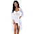 Robe Valentina Com Detalhes Em Renda E Fita Cetim Pimenta Sexy - Branco - Imagem 1