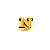 Letras Em Abs Dourado Com Strass Para Personalização Hard - N - Imagem 2
