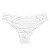 Calcinha Microfibra Lisa Modelo Tanga Com Lateral Fina Rexton - Branco - P - Imagem 1