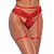 Tanga Silvana Com Liga Patitex - Vermelho - Imagem 1