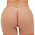 Calcinha Fio Neon Com Strass Cu Ta On Moda Apimentada - Rosa Neon - Imagem 1
