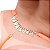 Calcinha Fio "xana Loka" Com Strass Tallyta Moda Apimentada - Laranja Neon - Imagem 2