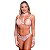 Conjunto Sexy Com Gargantilha E Luva Hot Love - Rosa Com Branco - P - Imagem 1