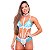 Conjunto Bicolor Rendado Com Gargantilha Hot Love - Branco Com Verde - G - Imagem 2