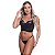 Conjunto Cirrê Fio Dental E Cropped Com Bojo Macler - Preto - P - Imagem 1