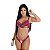 Conjunto Sensual Geovana Patitex - Vinho - P - Imagem 1