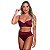 Conjunto Fio Duplo Alta Hot Love - Marsala - M - Imagem 1