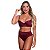 Conjunto Fio Duplo Alta Hot Love - Marsala - G - Imagem 1