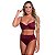 Conjunto Fio Duplo Alta Hot Love - Marsala - GG - Imagem 2