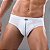 Pacote Com 3 Cuecas Adulto Slip Em Algodão Com Vies Nawes - G - Imagem 1