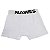 Cueca Boxer Em Cotton Juvenil Elástico Personalizado Nawes - Branco - M - Imagem 1