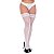 Meia Fina 7/8 Com Renda Perrutextil - Branco - Imagem 2