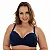 Sutiã Plus Size Reforçado Luciene Patitex - Azul Marinho - 50 - Imagem 1