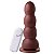 Plug Anal Com Vibrador E Ventosa 17,5 X 5 Cm Soulsex - Chocolate - Imagem 2