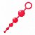Plug Ball 5 Esferas 14 X 2,5cm Sexy Fantasy - Vermelho - Imagem 1