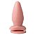 Plug Anal Com Ventosa 13,5 X 5,3 Cm Soul Sex - Bege - Imagem 1