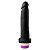 Pênis Vibrador 20 X 4 Cm Soulsex - Preto - Imagem 1