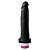Pênis Vibrador 20 X 4 Cm Soulsex - Preto - Imagem 2