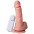 Pênis Com Vibrador E Ventosa 16 X 4,1 Cm Soulsex - Bege - Imagem 2