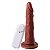 Pênis Com Vibrador E Ventosa 17,5 X 4,2 Cm Soulsex - Chocolate - Imagem 2