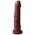 Pênis Maciço 19 X 3,8 Cm Soulsex - Chocolate - Imagem 2