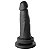 Pênis Maciço Com Ventosa 14 X 3,6 Cm Soulsex - Preto - Imagem 2