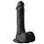 Pênis Maciço Com Ventosa 17,5 X 3,7 Cm Soulsex - Preto - Imagem 2