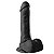 Pênis Maciço Com Ventosa 17,5 X 3,7 Cm Soulsex - Preto - Imagem 1