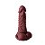 Pênis Maciço Com Ventosa 14x3,7 Cm Soulsex - Chocolate - Imagem 2